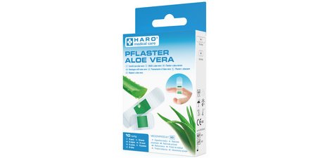 Pansement 'Aloe Vera', transparent, pack de 10