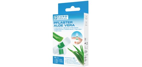 Pansement 'Aloe Vera', transparent, pack de 10