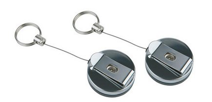 Porte-clés rétractable, set de 2