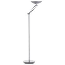 Lampadaire à LED DELY 2.0 ARTICULATED, gris métallisé