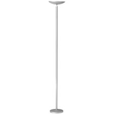 Lampadaire à LED FIRST, gris métallisé