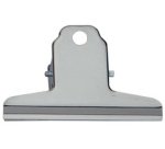 Pince-lettres en acier, couleur: nickelé, largeur: 75mm