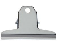 Pince-lettres en acier, couleur: nickelé, largeur: 75mm