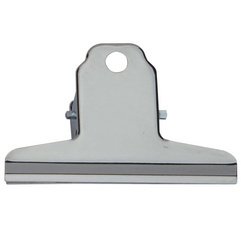 Pince-lettres en acier, couleur: nickelé, largeur: 75mm