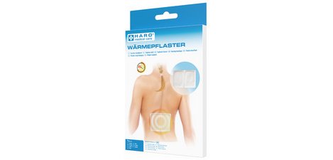 Patch chauffant, 130 x 190 mm, blanc