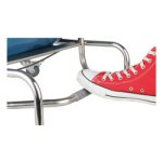 Support de sac poubelle QUICKSTEP, 120 litres, argent