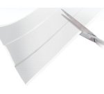 Pansement hypoallergénique, 500 x 60 mm, blanc