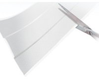 Pansement hypoallergénique, 500 x 60 mm, blanc