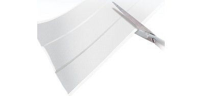 Pansement hypoallergénique, 500 x 60 mm, blanc