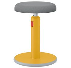 Tabouret assis-debout Ergo Cosy Active, jaune