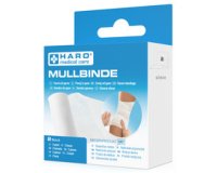 Bande de gaze élastique, blanc, 60 mm x 4,0 m, set de 2