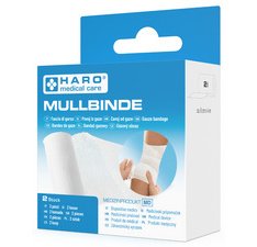 Elastic bandage, white, 60 mm x 4.0 m, set of 2