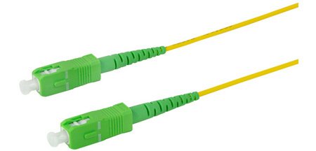 LogiLink Câble patch à fibre optique, 2x SC-Simplex, jaune