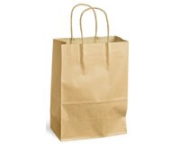 Sac en papier avec cordelette, 8,7 litres
