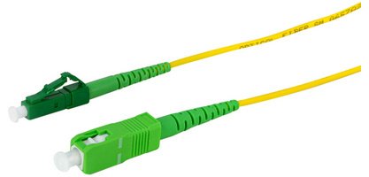 LogiLink Câble patch fibre optique, OS2, 5,0 m, jaune