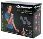 Haltères vinyle avec noyau en fonte Schildkröt