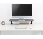 Réhausseur d'écran, acier/aggloméré/plastique