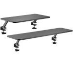 Réhausseur d'écran, acier/aggloméré/plastique