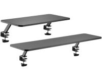 Réhausseur d'écran, acier/aggloméré/plastique,650mm