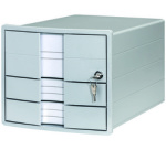 Module de classement IMPULS, 3 tiroirs, noir