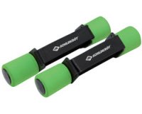 Haltères Soft, set de 0,5 kg, noir/vert