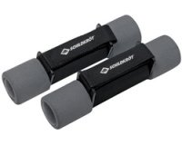 Haltères Soft, set de 1,0 kg, noir/anthracite
