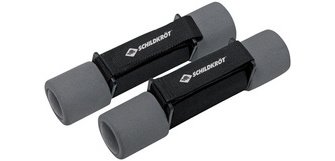 Haltères Soft, set de 1,0 kg, noir/anthracite