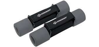 Haltères Soft, set de 1,0 kg, noir/anthracite