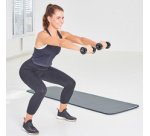 Haltères Soft, set de 0,5 kg, noir/vert