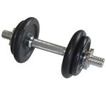 Haltère à barre courte, set de 10,0 kg, coffret