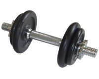 Haltère à barre courte, set de 10,0 kg, coffret