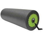 Rouleau de massage et de fascia 3 en 1, noir/vert