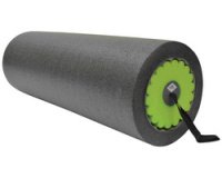 Rouleau de massage et de fascia 3 en 1, noir/vert