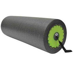 Rouleau de massage et de fascia 3 en 1, noir/vert