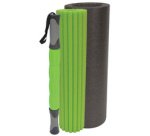 Rouleau de massage et de fascia 3 en 1, noir/vert