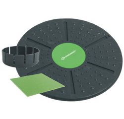 Plateau d'équilibre/Balance board,vert/anthracite