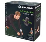 Roue abdominale / AB-Roller, noir/vert