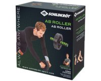 Roue abdominale / AB-Roller, noir/vert
