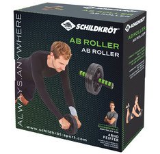 Roue abdominale / AB-Roller, noir/vert