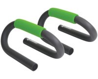 Poignée pour pompes Push Up Bars, noir/vert
