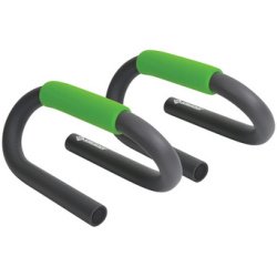 Poignée pour pompes Push Up Bars, noir/vert