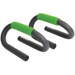 Poignée pour pompes Push Up Bars, noir/vert