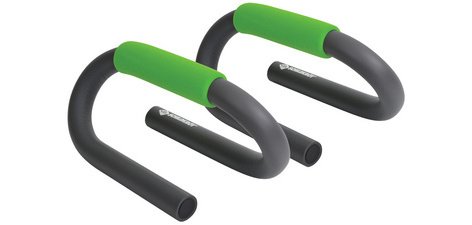 Poignée pour pompes Push Up Bars, noir/vert