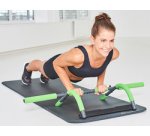 Barre de traction multifonctionnelle 4 en 1, noir