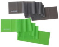 Widerstandsband, latexfrei, Set mit 2