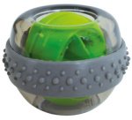 Balle d'entraînement main/bras Spinball,gris/vert