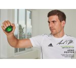 Balle d'entraînement main/bras Spinball,gris/vert