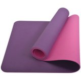 Tapis de yoga BICOLOR, 4 mm, violet / rose