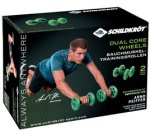 Roues abdominales Dual Core Wheels, noir/vert