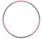 Cerceau de fitness, 900 mm, gris/rose